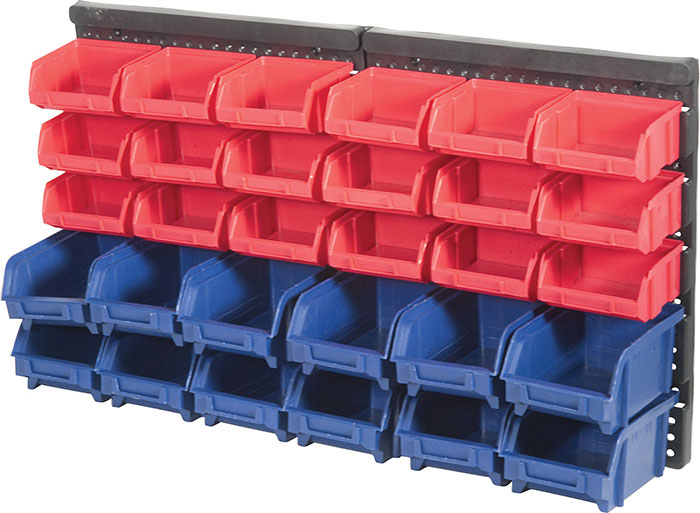 storage bins for warehouse storage