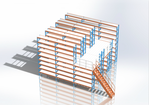 Warehouse Mezzanine Rack