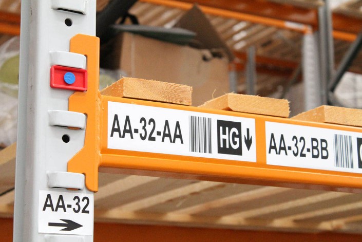 warehouse labels