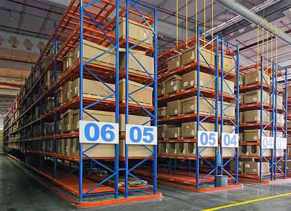 very narrow aisle racking systemvery narrow aisle racking system