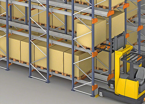 Radio Shuttle Pallet Racking