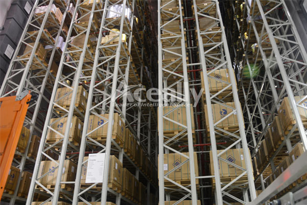 automated warehouse rack system