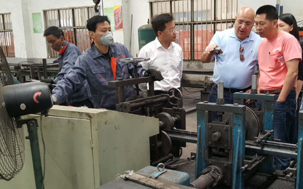 USA client visited Aceally factory