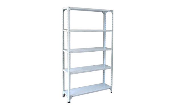 Installation steps of standard slotted angle steel shelving