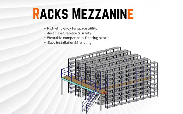 What are the benefits of installing a supported mezzanine racks?