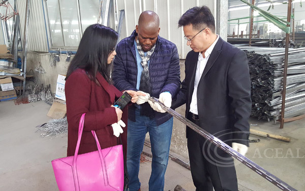 Botswana Client Visited Our New Factories