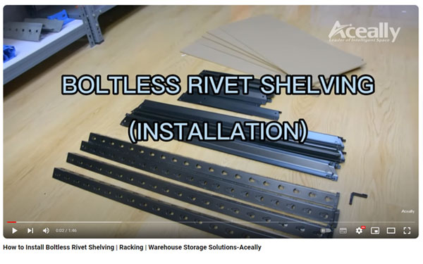 How to Assemble Rivet Shelving