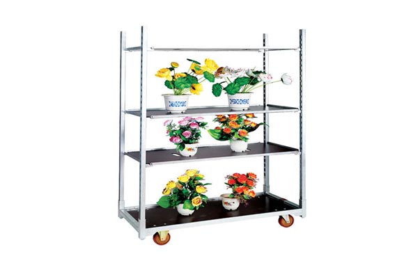 Flower cart trolley