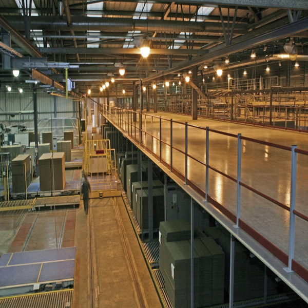 Rack Supported Mezzanine Platform