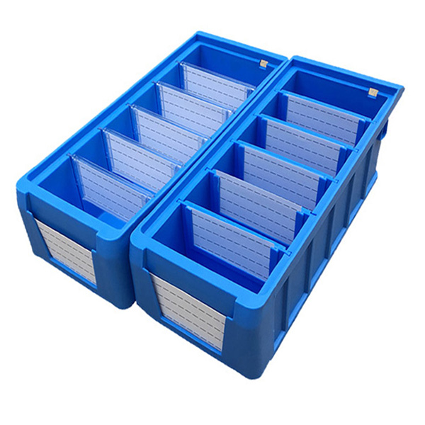 Multi Size Baffle Plastic Part Bins Box with Dividers