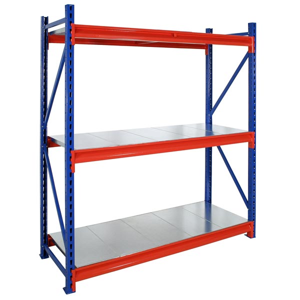 Heavy Duty Long Span Shelving for Warehouse Storage Solutions