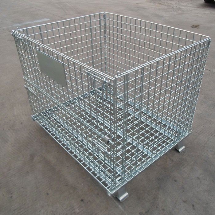 Warehouse Metal Storage Cage with Wheels