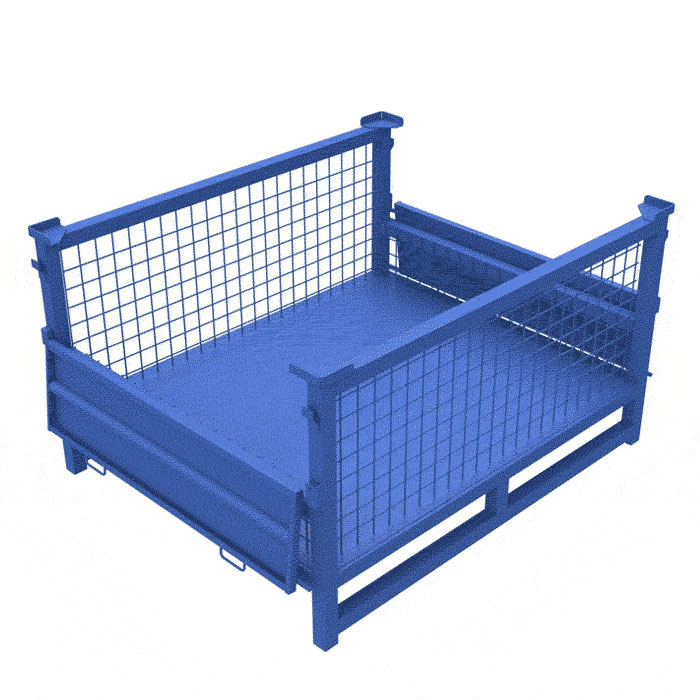 Warehouse Storage Wire Mesh Container