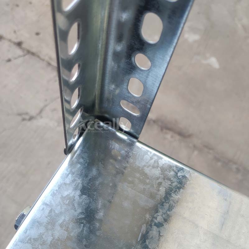 Powder Coated Metal Slotted Angle Upright
