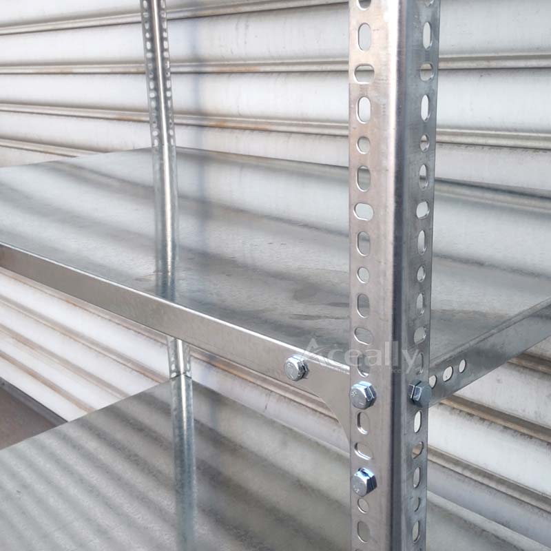 Galvanized Slotted Angle Iron Steel Rack