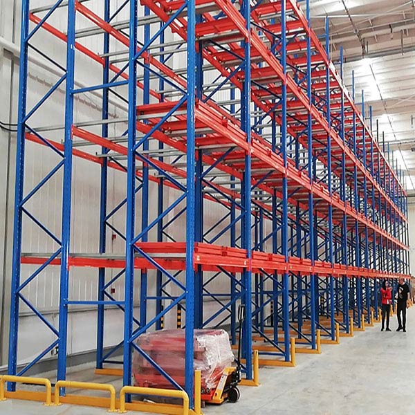 Customized Industrial Warehouse Push Back Storage Rack System