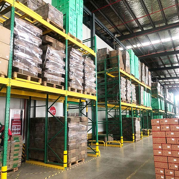 Customized Industrial Warehouse Push Back Storage Rack System