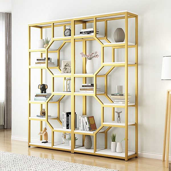 Stainless Steel Shelving Simple Shelf Bookcase Partition