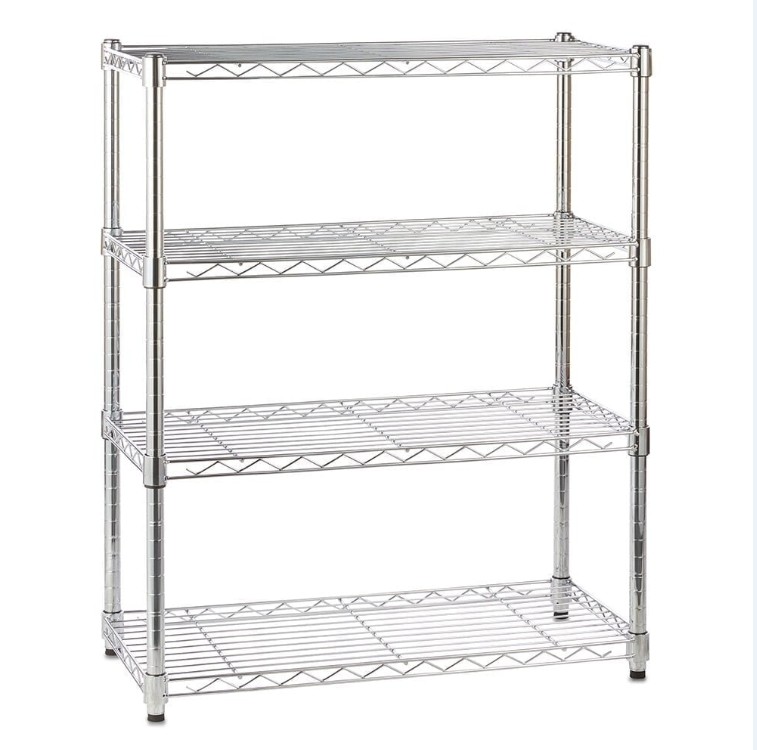 Heavy Duty Standard Metal Chrome Wire Shelving