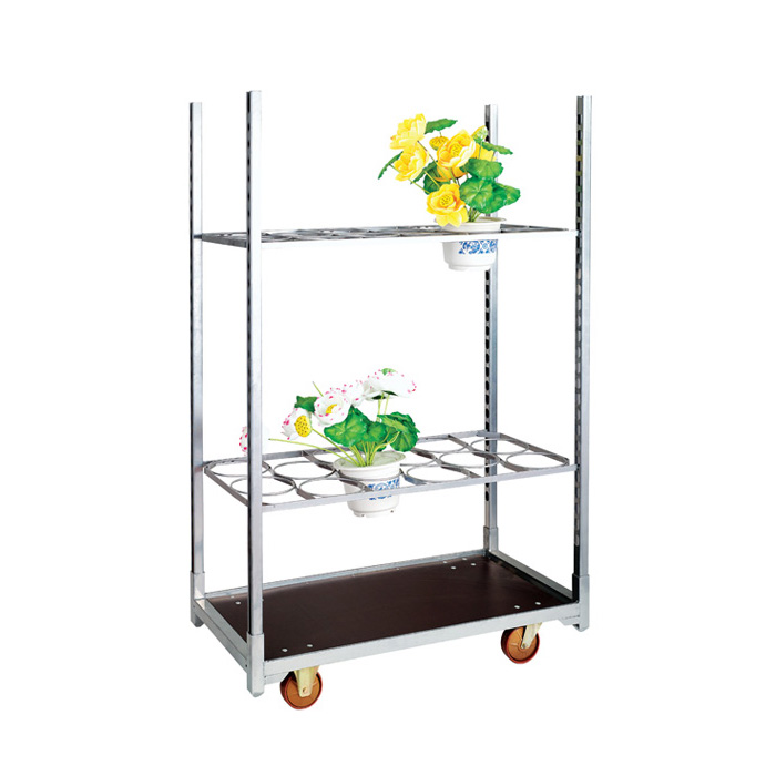 Danish Display Flower Trolley for Greenhouse