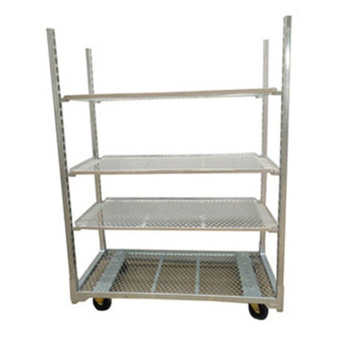 Flower Nursery Cart Steel Trolley