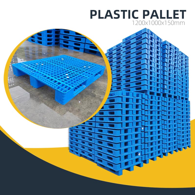 Standard Plastic Pallets 1200 X 1000mm for Heavy Duty Pallet Rack