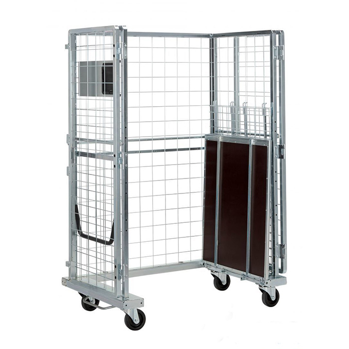 Loading 500KG Logistics Rolling Container Trolley