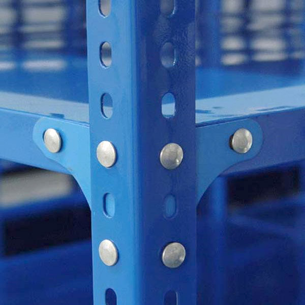 Slotted angle light racking system