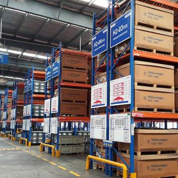 High Density Selective Pallet Racks for Warehouse Storage