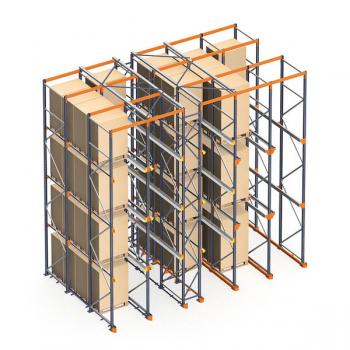 ACEALLY Warehouse Steel Heavy Duty Drive-in Pallet Rack