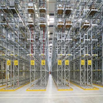 Very Narrow Aisle (VNA) Pallet Racking for Warehouse Storage