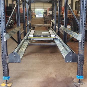 Shuttle Guide Rail for Radio Shuttle Heavy Duty Rack System