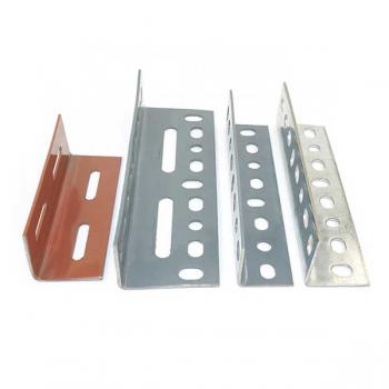 Steel slotted angle bar for shelving