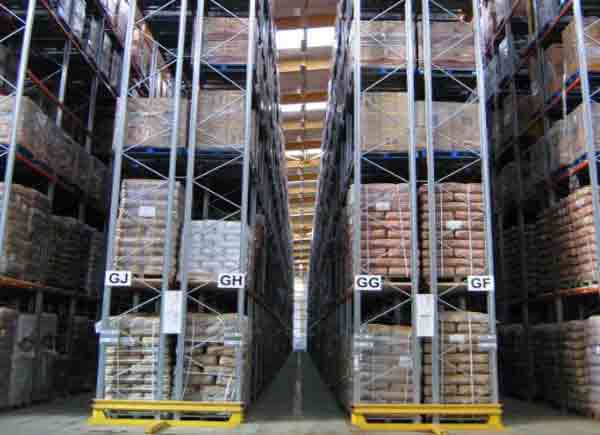 VNA Racking System Factory Storage Solution